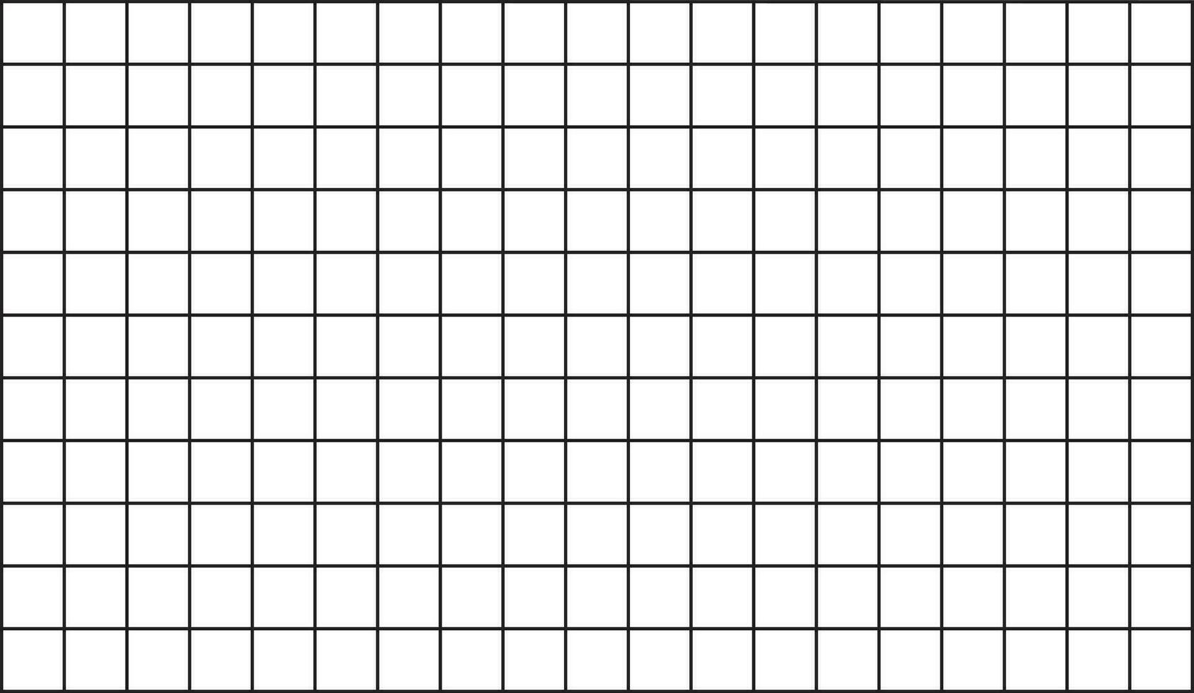 Square grid line pattern, vector graph texture on white background