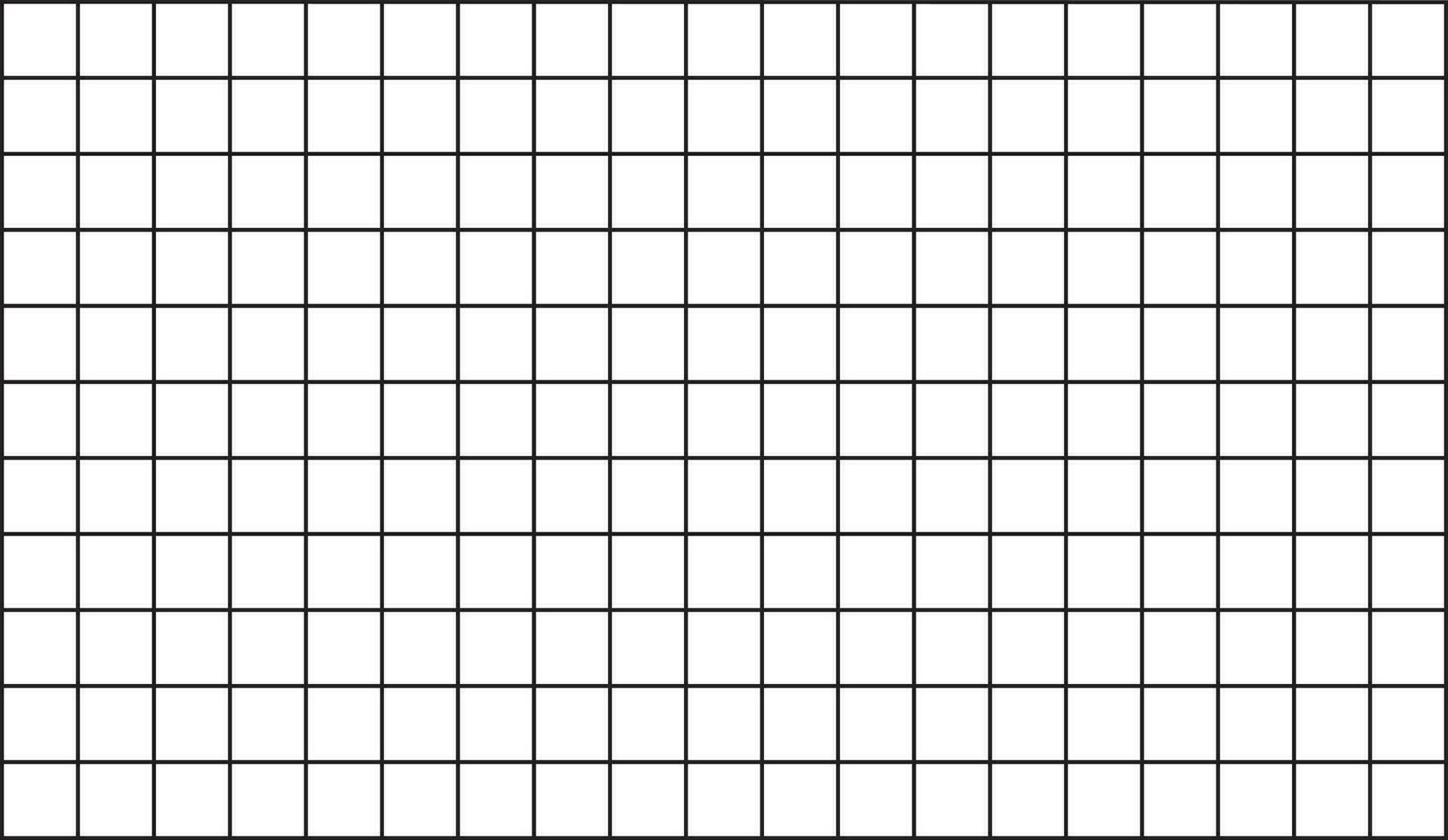 Square grid line pattern, vector graph texture on white background