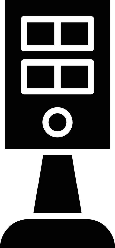 Kiosk Vector Icon Design Illustration