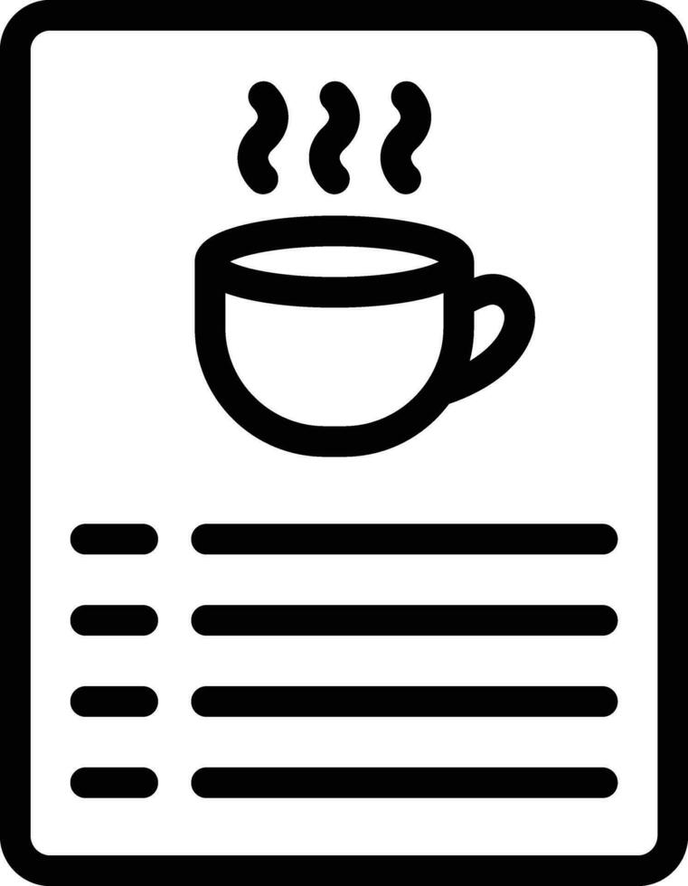 Menu Vector Icon Design Illustration
