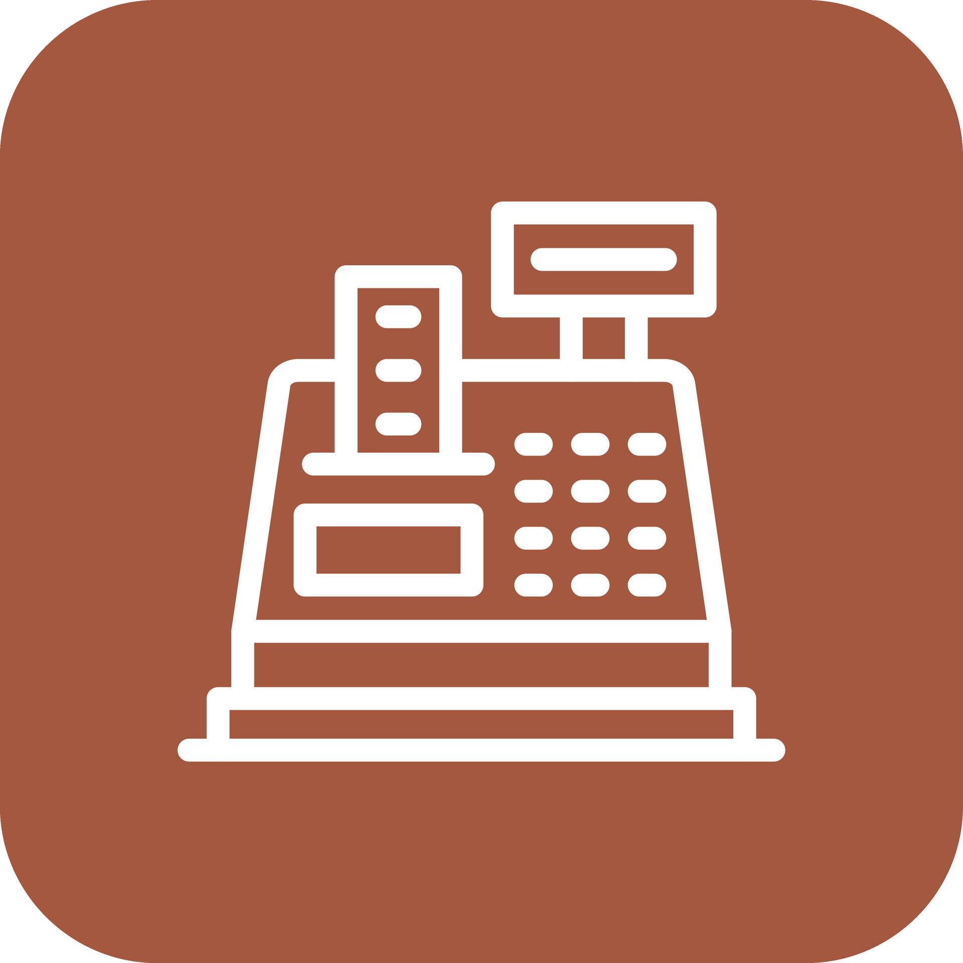 Cash Counter Vector Icon Design Illustration 33247000 Vector Art at