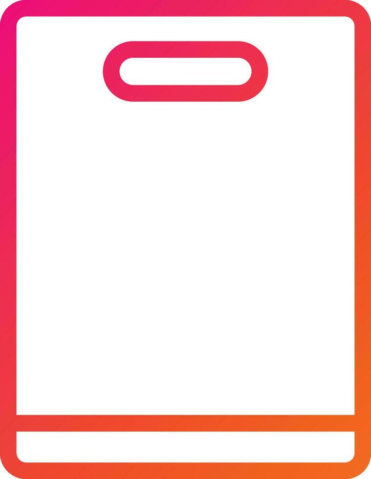 Cutting Board Vector Icon Design Illustration