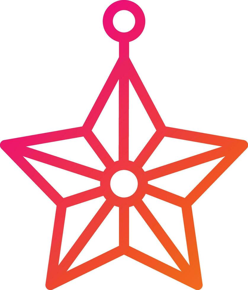 ilustración de diseño de icono de vector de estrella