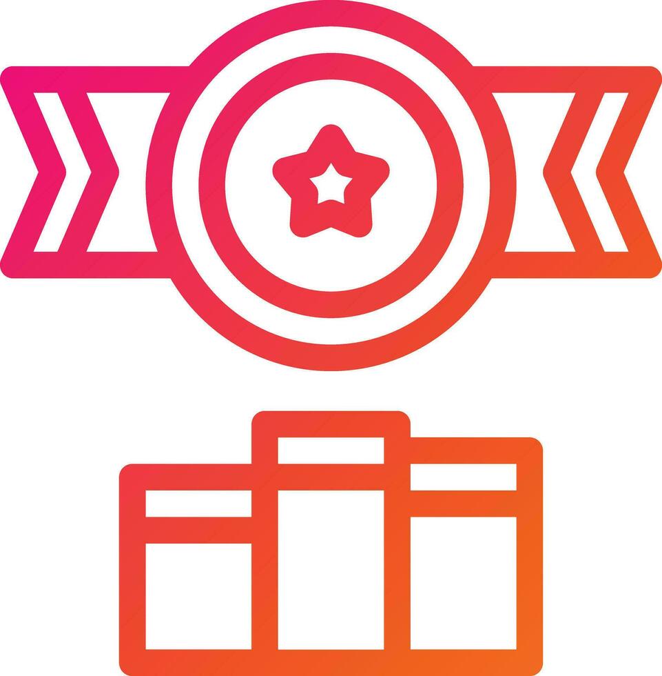 Reward Vector Icon Design Illustration