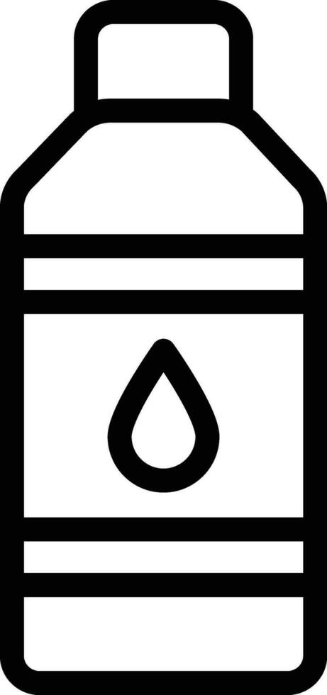 Water Bottle Vector Icon Design Illustration