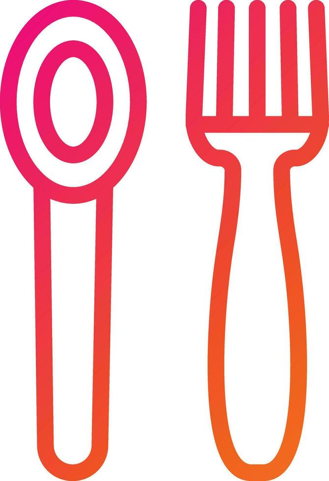 Cutlery Vector Icon Design Illustration