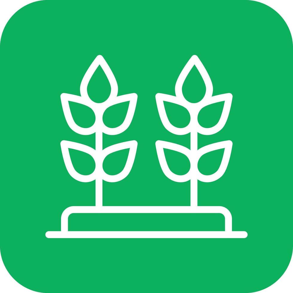 ilustración de diseño de icono de vector de planta