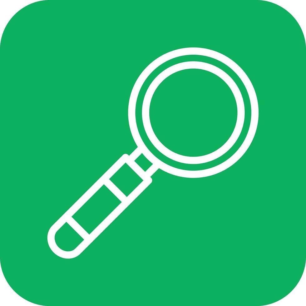 Magnifying Glass Vector Icon Design Illustration