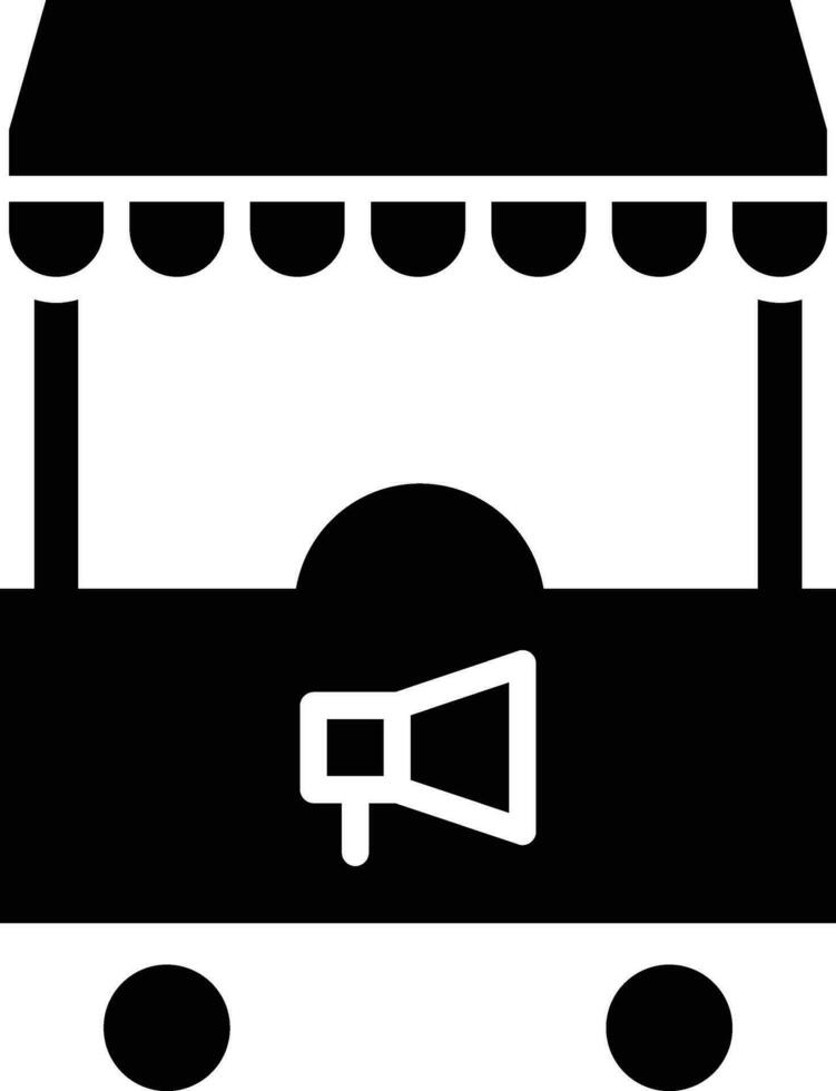 Booth Vector Icon Design Illustration