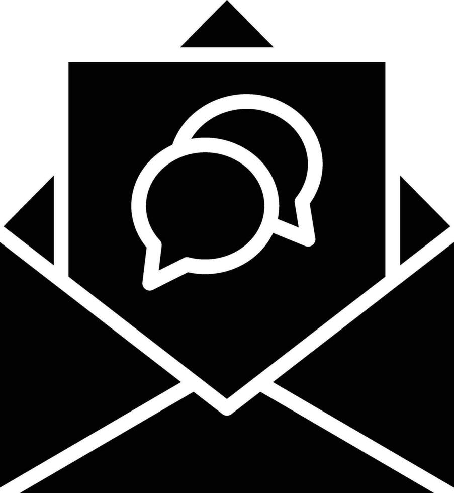 Conversation Vector Icon Design Illustration