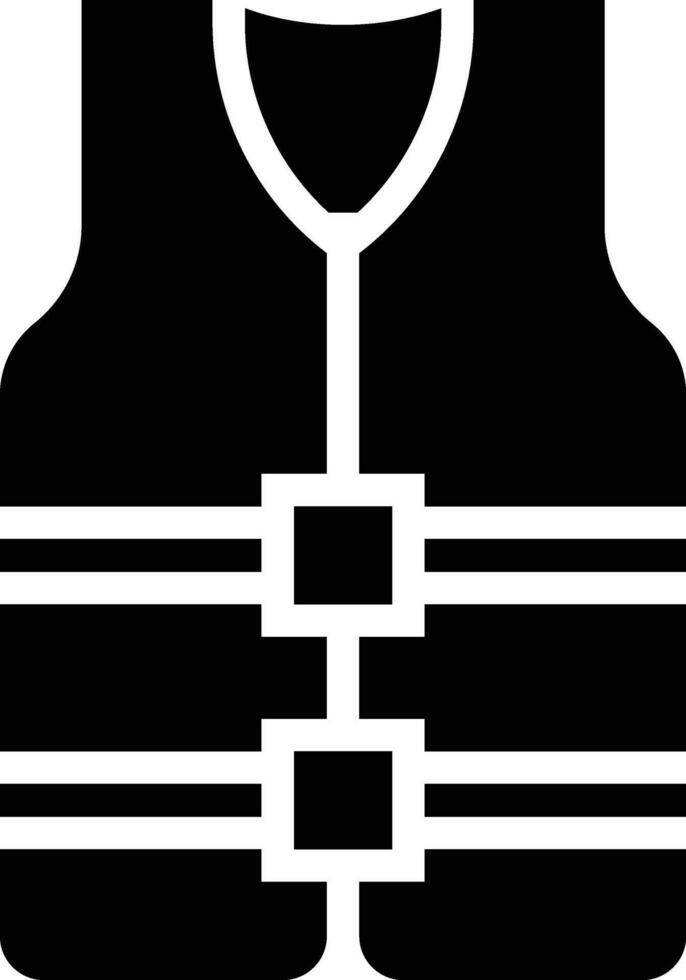 Life jacket Vector Icon Design Illustration