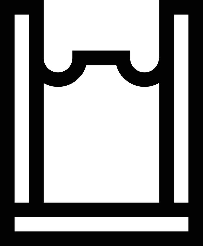 ilustración de diseño de icono de vector de bolsa de plástico