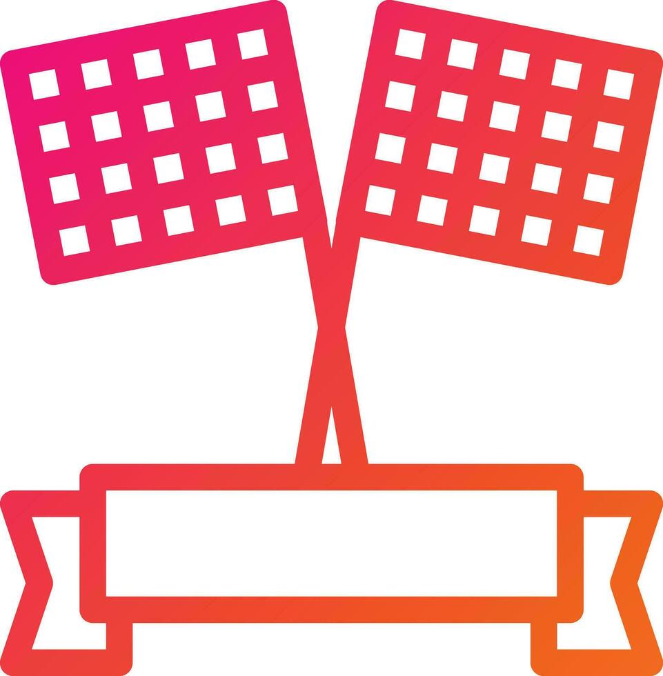 Flag Vector Icon Design Illustration