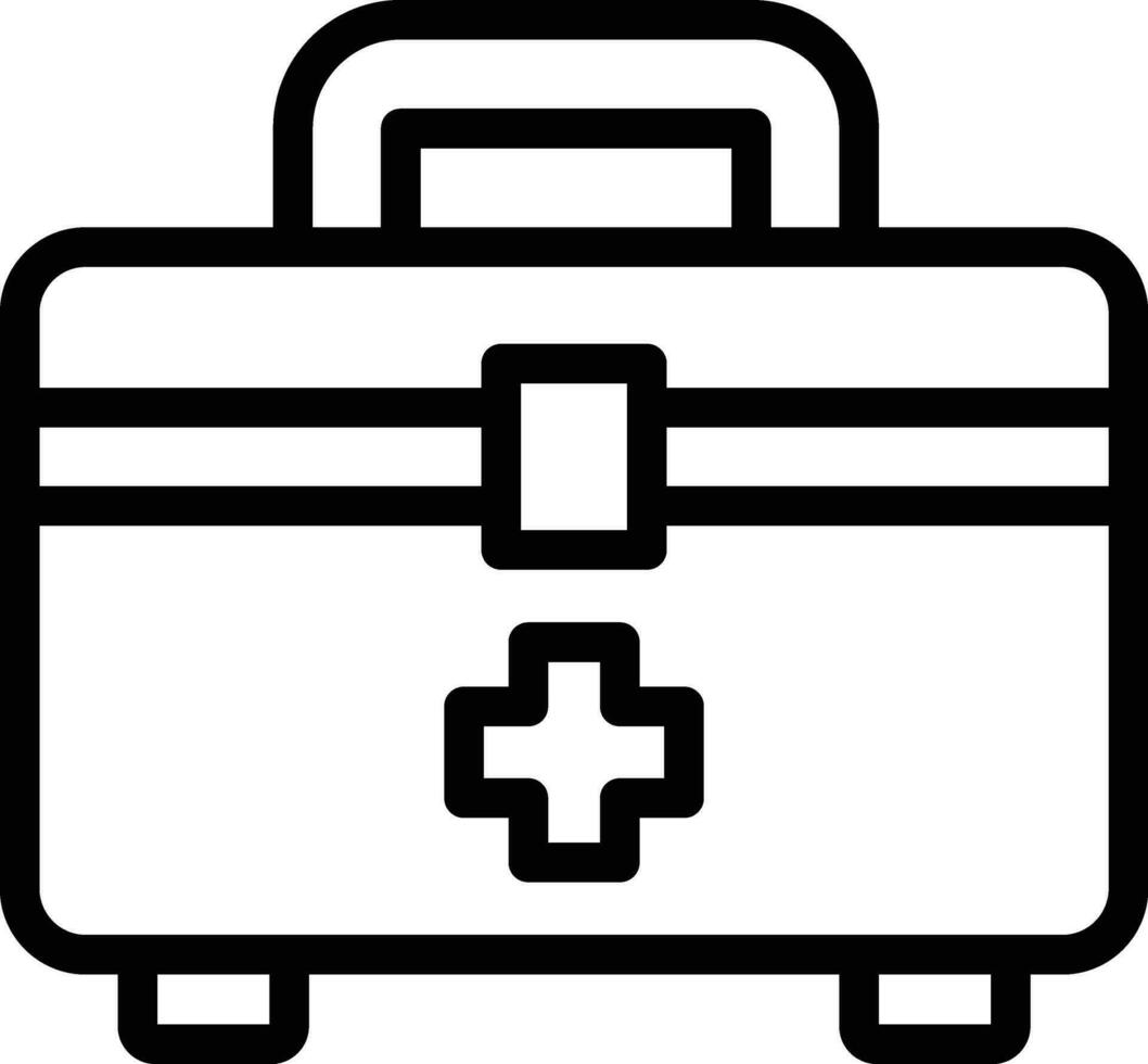 Emergency Kit Vector Icon Design Illustration