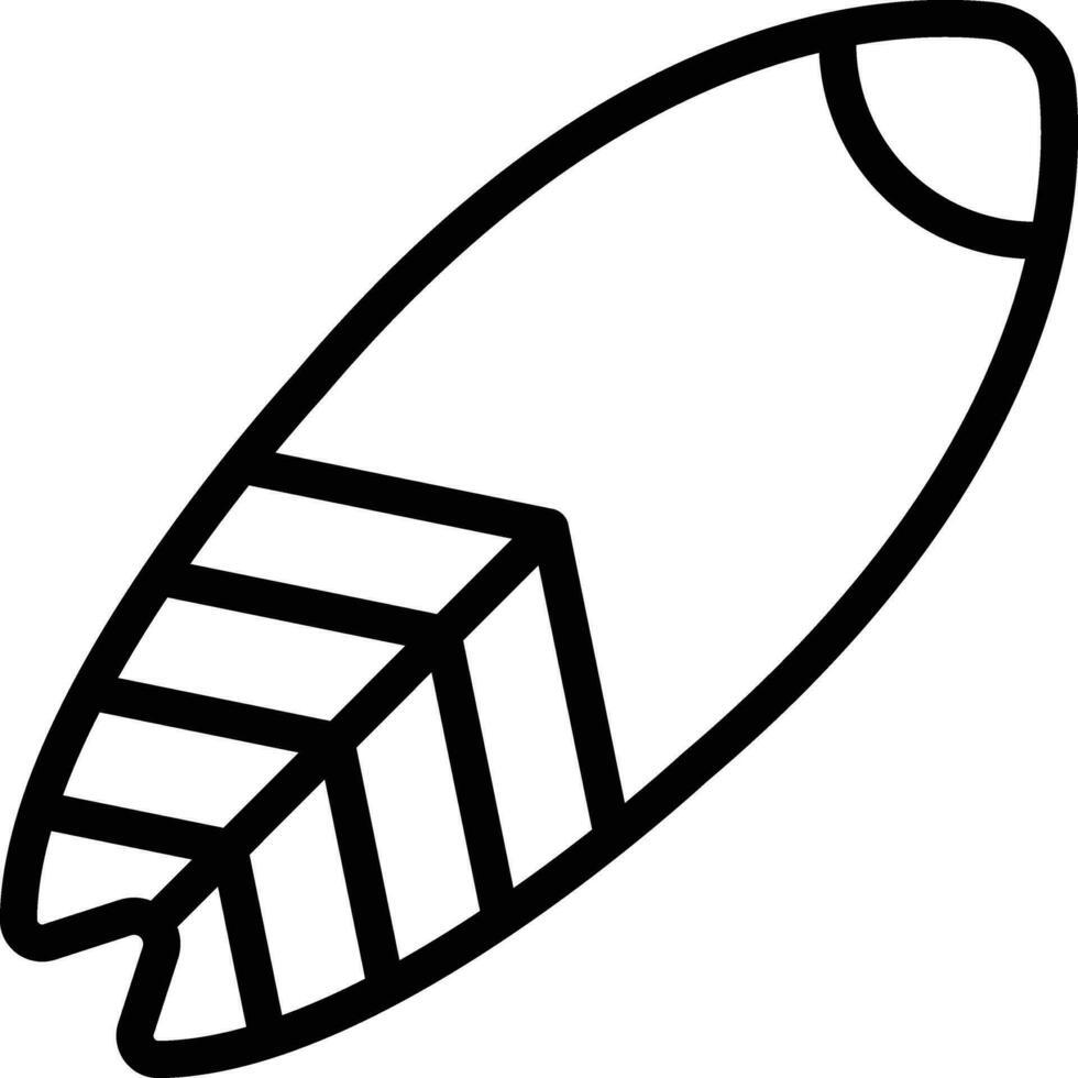 Surfing Board Vector Icon Design Illustration