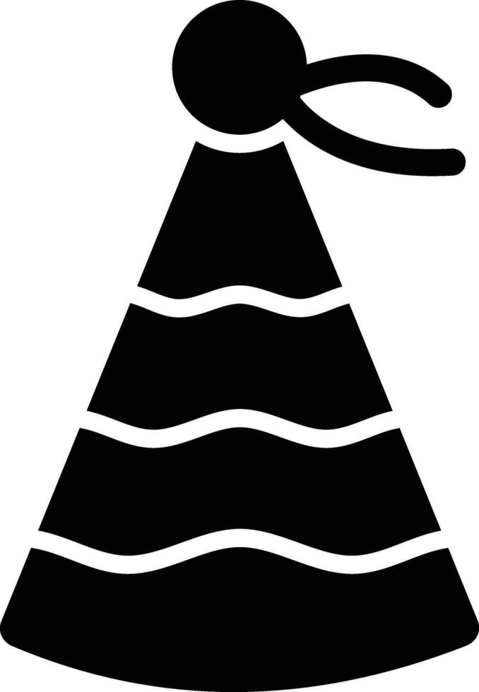 Party hat Vector Icon Design Illustration