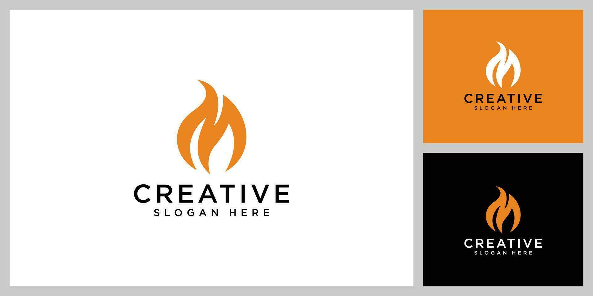 flame vector icon designs template