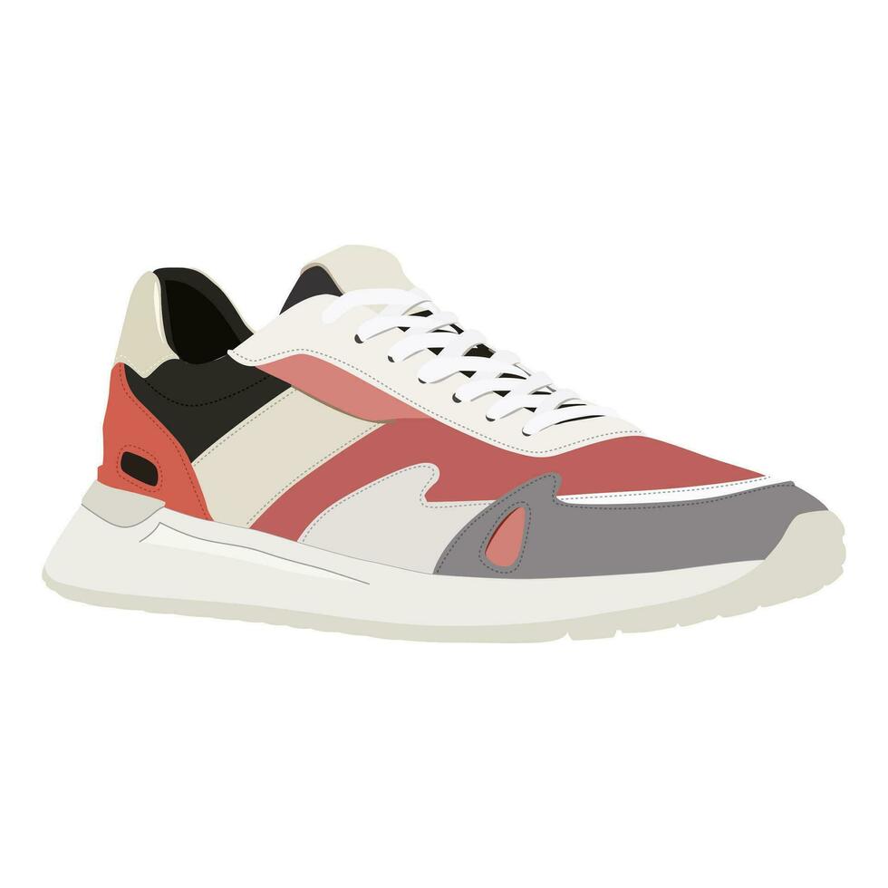 Vector Illustration of Sneaker Sport shoes