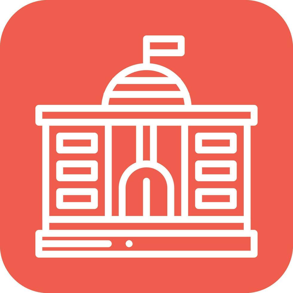 Government Vector Icon Design Illustration