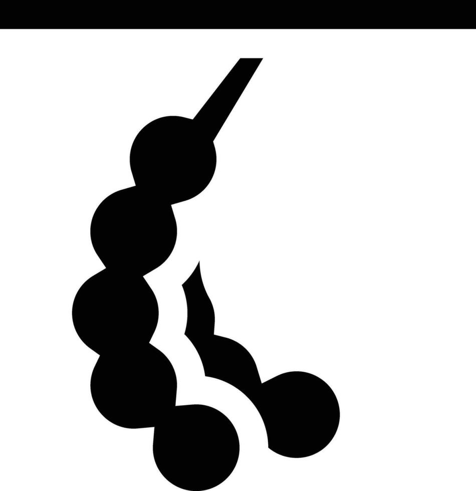 Tamarind Vector Icon Design Illustration
