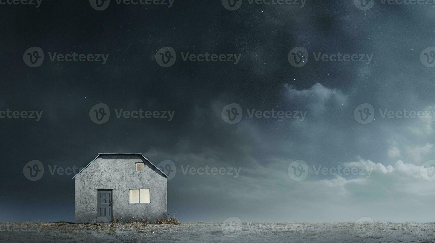 space for text on textured background surrounded by house exterior, background image, AI generated photo