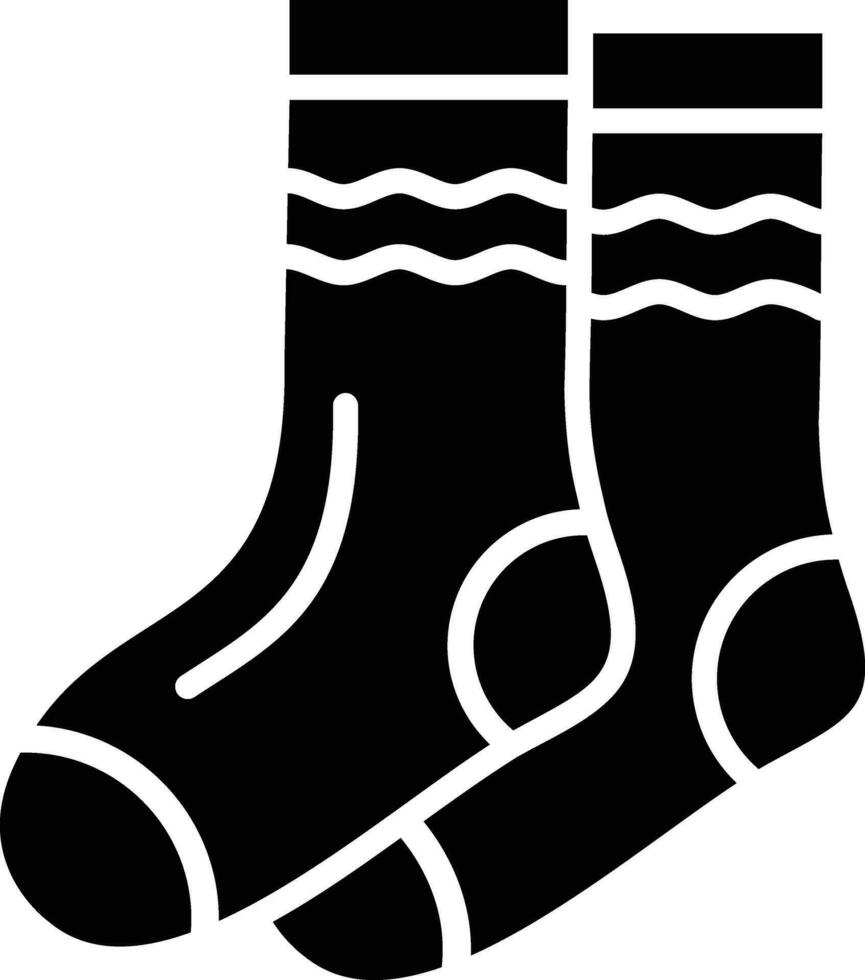 Sock Vector Icon Design Illustration
