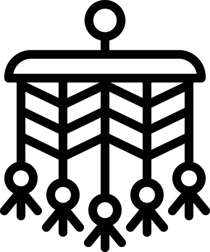 Macrame Vector Icon Design Illustration