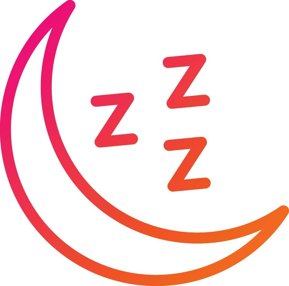 Zzz Vector Icon Design Illustration