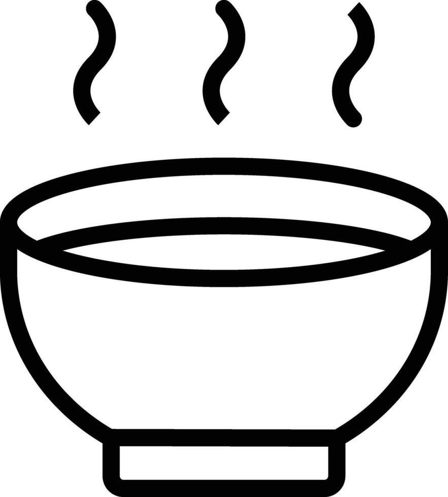 Bowl Vector Icon Design Illustration