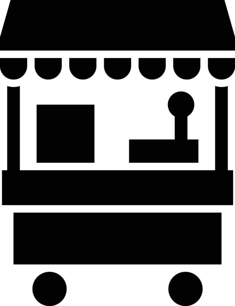 Stall Vector Icon Design Illustration