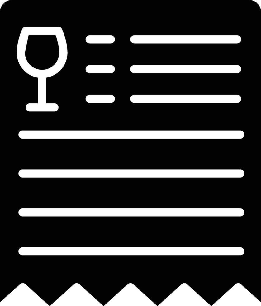 Bill Vector Icon Design Illustration
