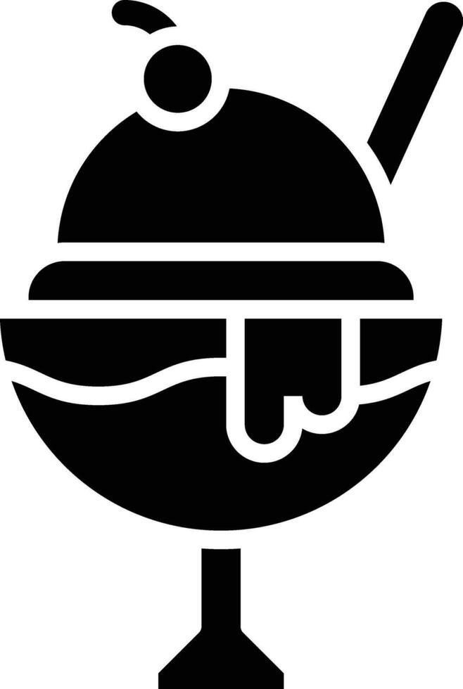 Ice cream Vector Icon Design Illustration