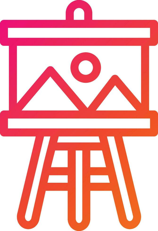 Painting Vector Icon Design Illustration
