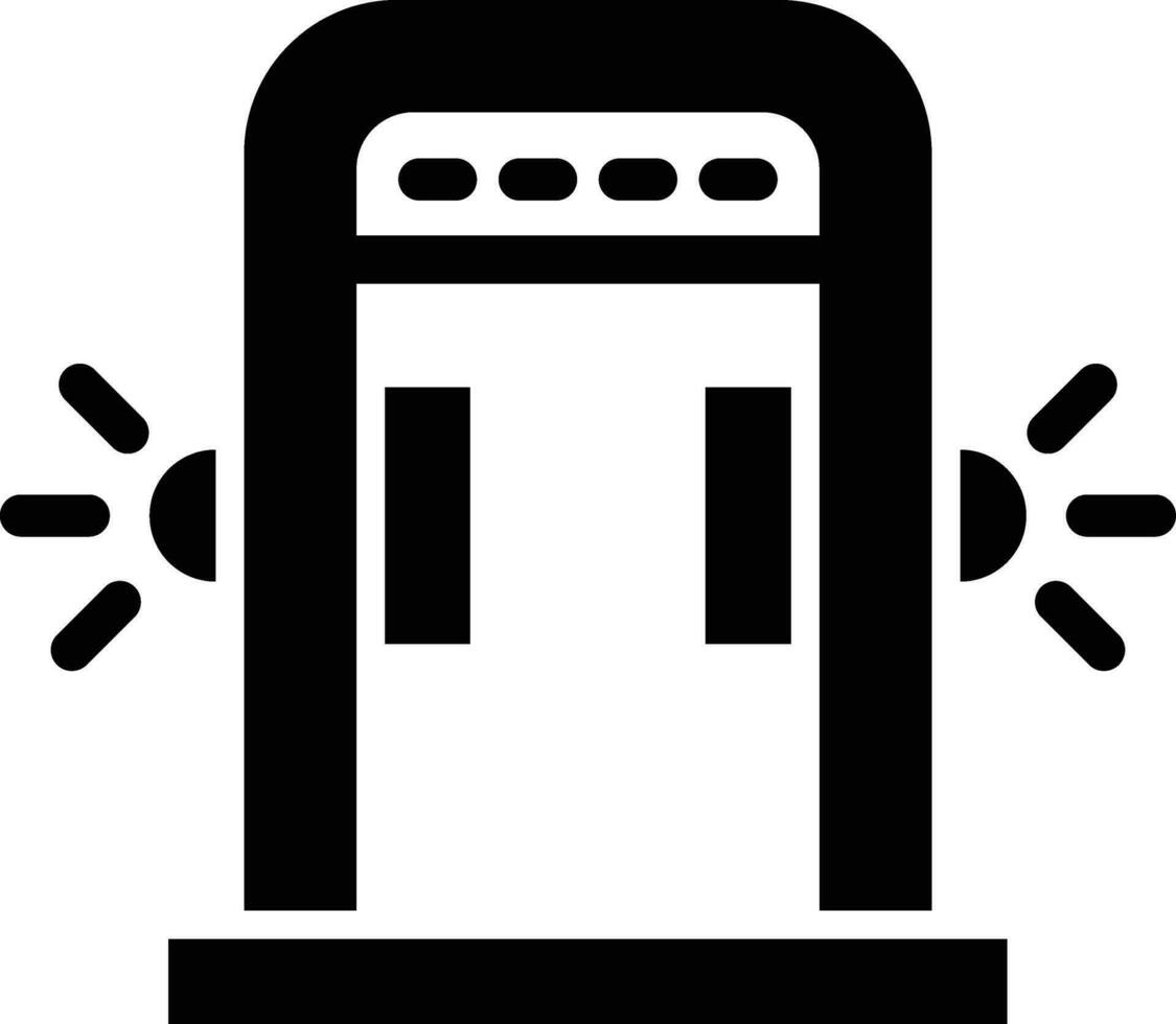 Body Scanner Vector Icon Design Illustration