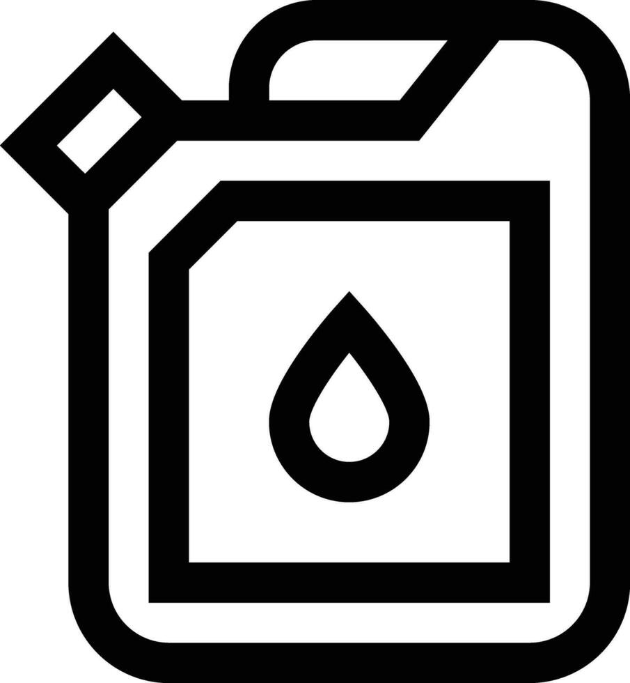 Car Oil Vector Icon Design Illustration