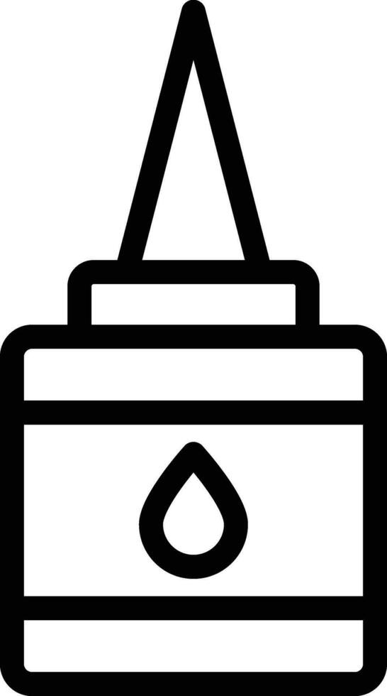 Liquid Glue Vector Icon Design Illustration