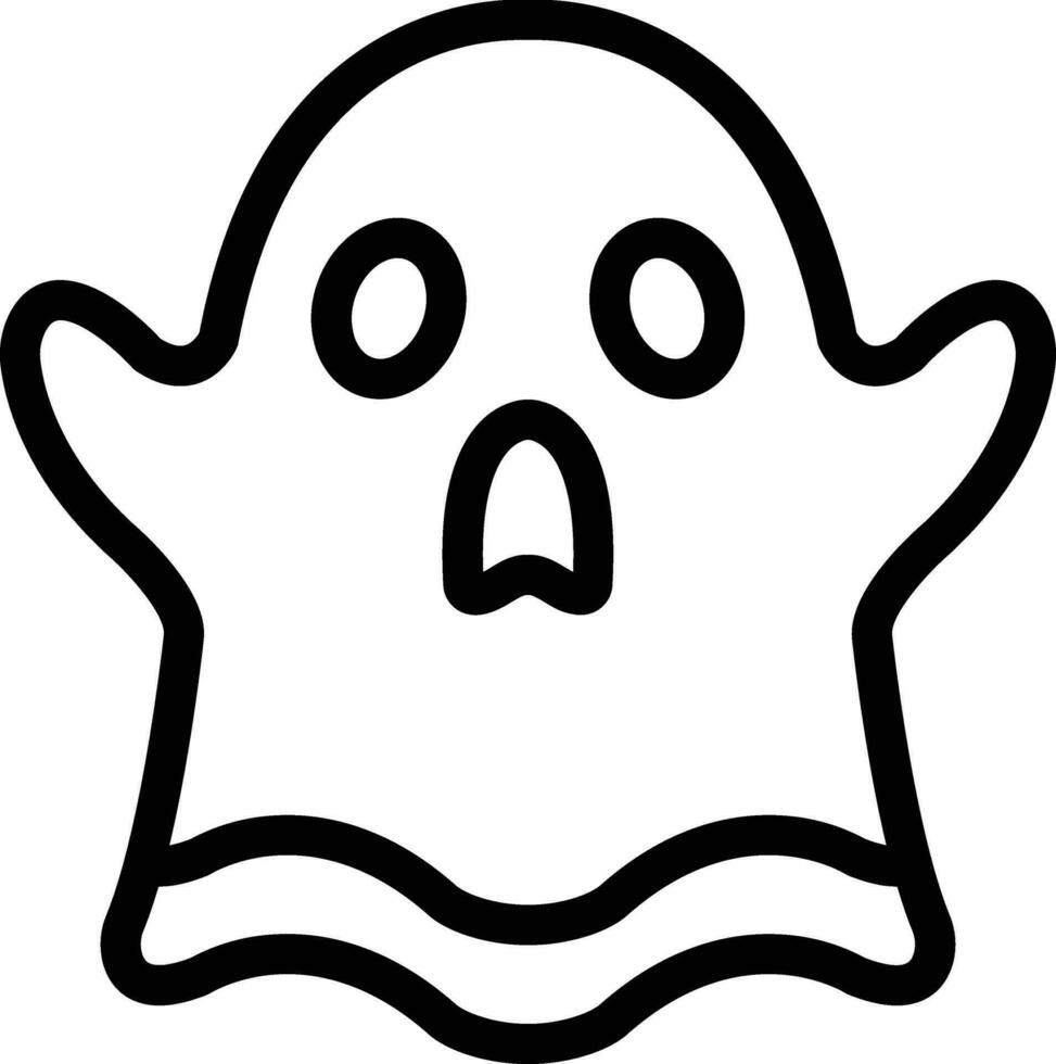 fantasma vector icono diseño ilustración