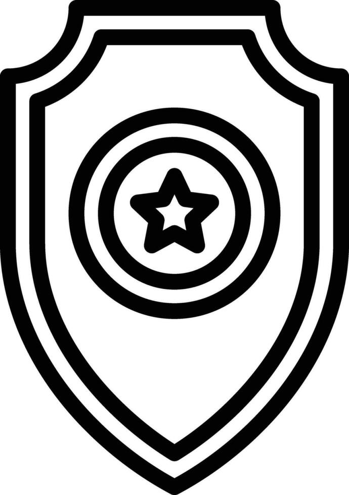 Shield Vector Icon Design Illustration
