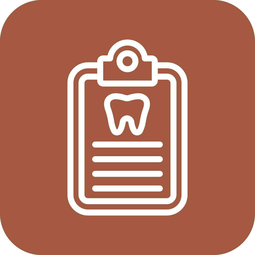 Dental Checkup Vector Icon Design Illustration