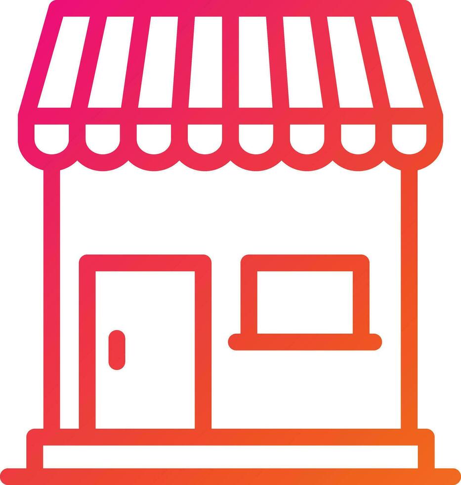 Store Vector Icon Design Illustration