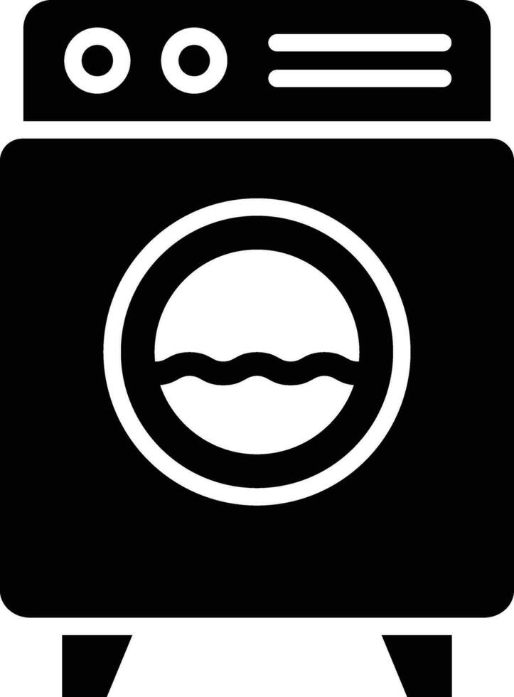 Washing Machine Vector Icon Design Illustration