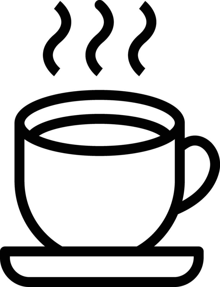 Tea Cup Vector Icon Design Illustration