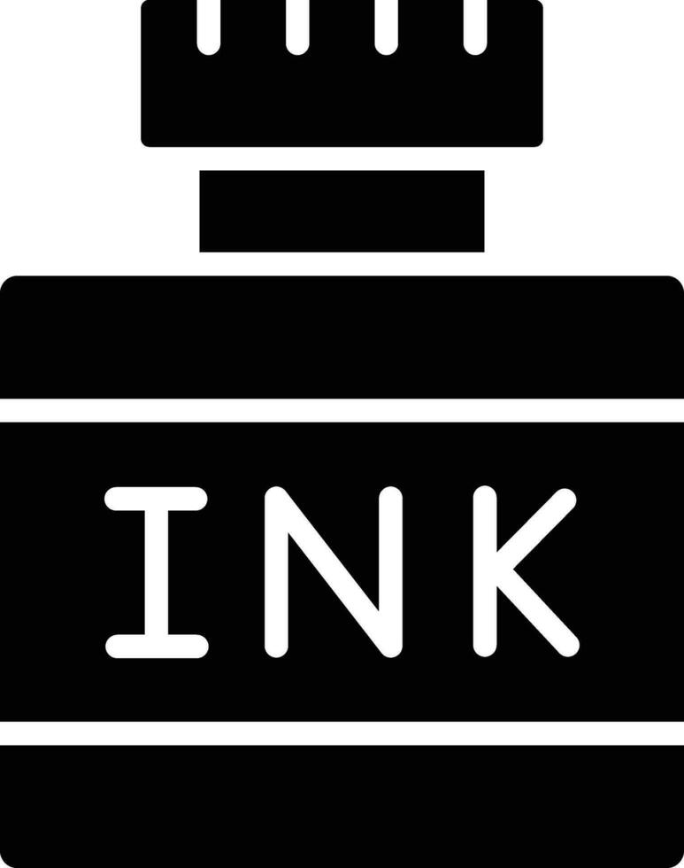 Ink Vector Icon Design Illustration