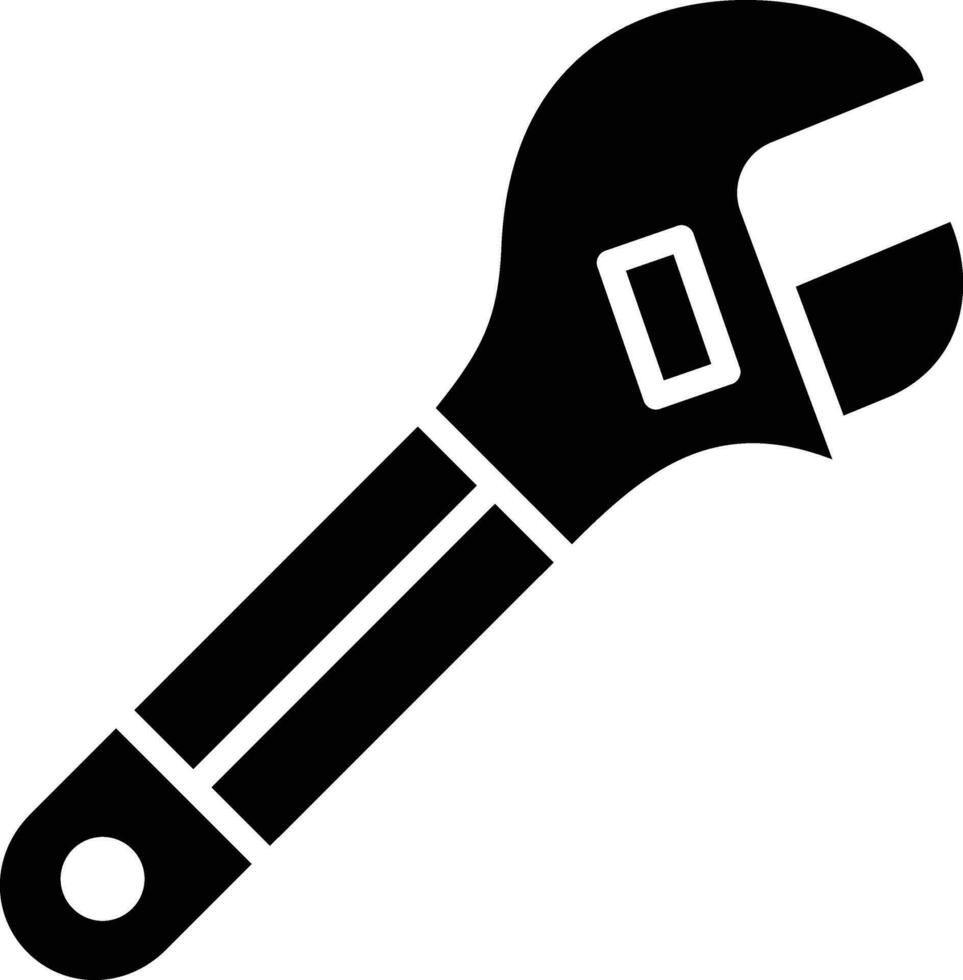 Wrench Vector Icon Design Illustration