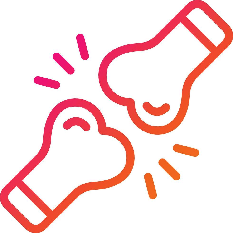 Fracture Vector Icon Design Illustration