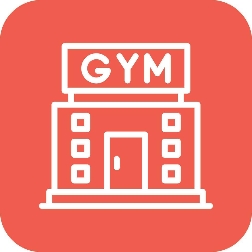 Gym Vector Icon Design Illustration