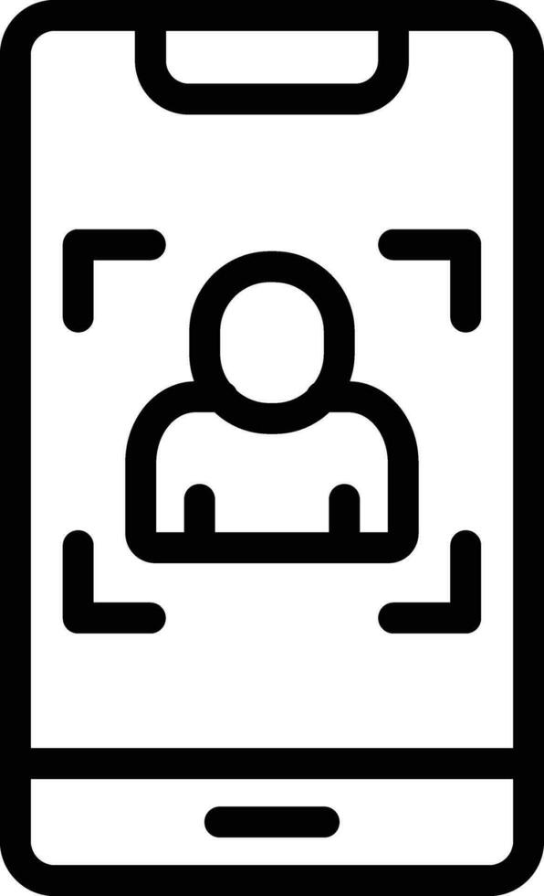 Portrait Vector Icon Design Illustration