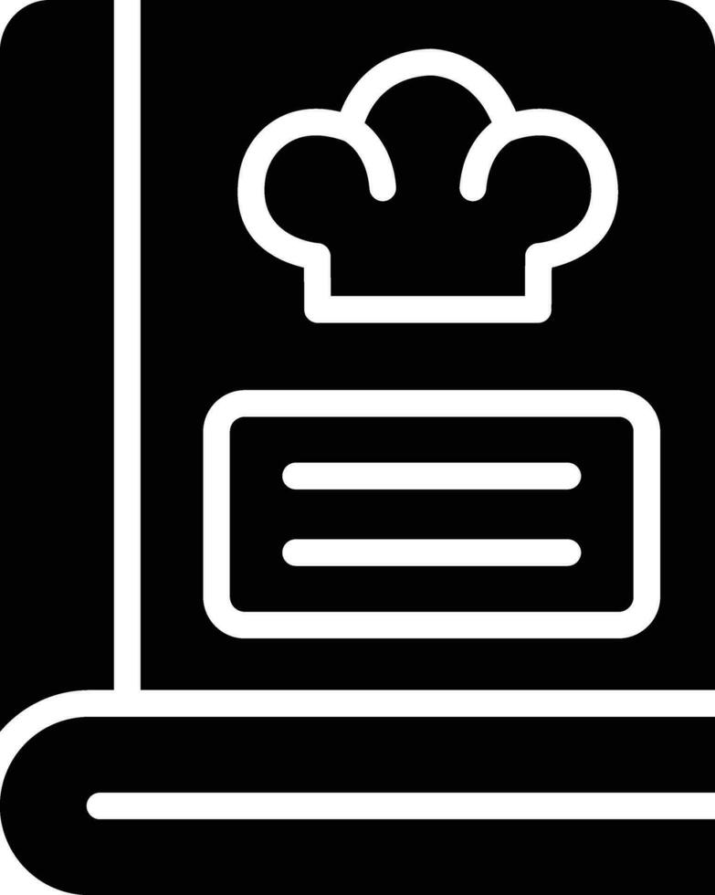 Recipe Book Vector Icon Design Illustration