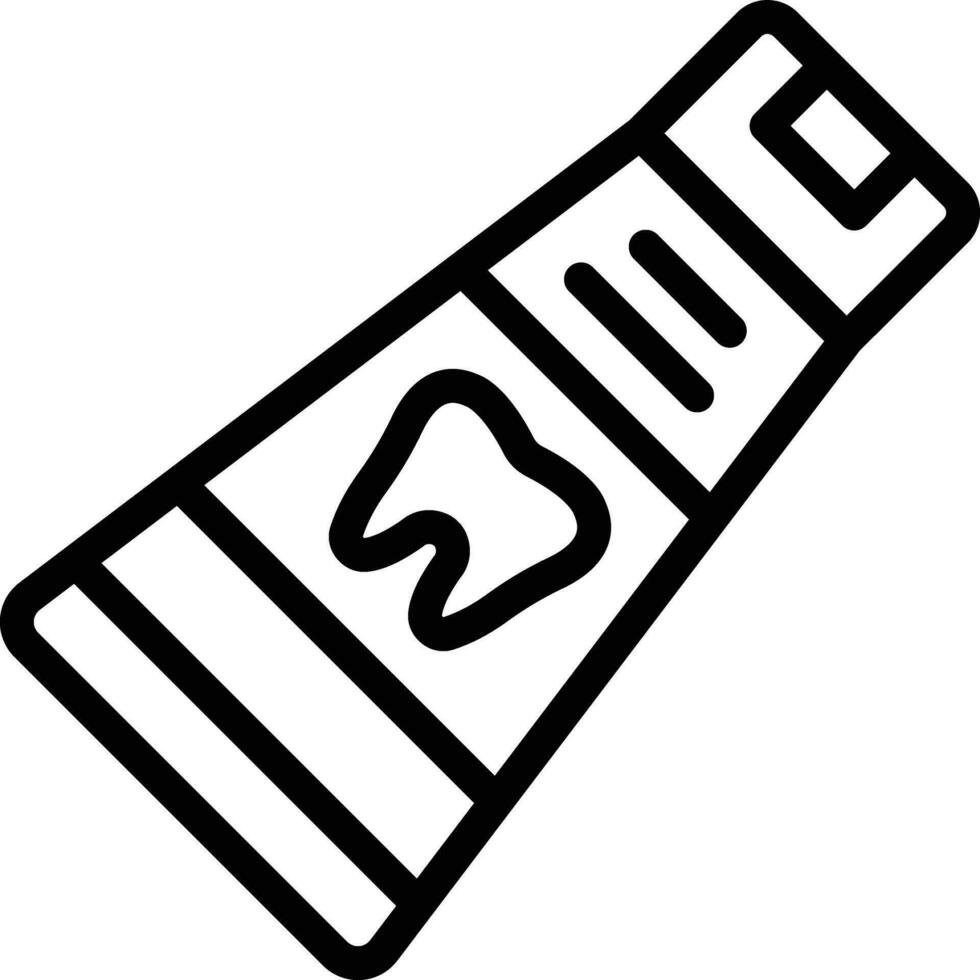 Toothpaste Vector Icon Design Illustration