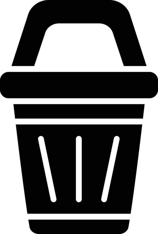 Bin Vector Icon Design Illustration